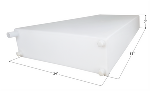 Icon 38 Gallon Fresh Water Tank | Roto Molded for Ultimate Durability Icon 38 Gallon Fresh Water Tank | Roto Molded for Ultimate Durability