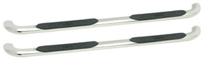 Westin Automotive Platinum Nerf Bars | With Step Pads | 4 Inch Oval Bent | Polished Stainless Steel Westin Automotive Platinum Nerf Bars | With Step Pads | 4 Inch Oval Bent | Polished Stainless Steel