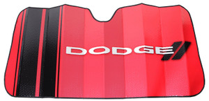 Protect Car Interior with Dodge Logo Windshield Shade | Universal 27.5x58 | Accordion Fold Protect Car Interior with Dodge Logo Windshield Shade | Universal 27.5x58 | Accordion Fold