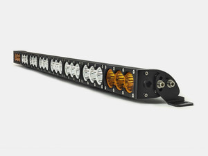 Ultimate Versatile 43" Cali Raised LED Light Bar | 5W 24 CREE LEDs | Amber Flood/White Spot Beam | 28000 Lumens