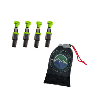 Upgrade Your Off-Road Experience | Precision Tire Deflator Set | Adjustable 10-30 PSI | Aluminum | Set of 4