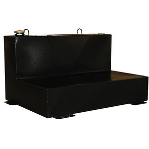 High Capacity Diesel Transfer Tank | L-Shape Design | 75 Gallon Capacity | Lockable Cap & Mounting Kit