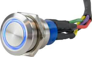 USA Made Sea Dog SPST On/Off Switch | Corrosion Resistant | Blue LED Indicator USA Made Sea Dog SPST On/Off Switch | Corrosion Resistant | Blue LED Indicator