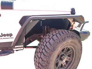 Protect Your Vehicle with Warrior Products Fender Well Liners | Set of 2, Black Aluminum, 14-Gauge Steel, US Made