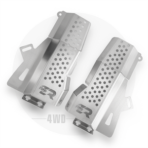 Enhance Your Ride with Cali Raised Catalytic Converter Heat Shield | Stainless Steel Set Of 2 | Security Hardware Included Enhance Your Ride with Cali Raised Catalytic Converter Heat Shield | Stainless Steel Set Of 2 | Security Hardware Included