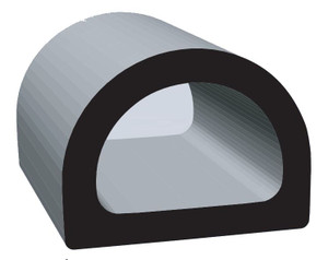 High-Quality Clean Seal D-Type Door Window Channel Seal | 100 Ft | Black EPDM | Reliable Adhesion High-Quality Clean Seal D-Type Door Window Channel Seal | 100 Ft | Black EPDM | Reliable Adhesion