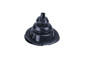 Split Motor Well Boot | 5-1/2 Inch Diameter | UV Stabilized Rubber | Nylon Rings | Cable Tie | Mounting Ring