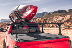 Ultimate Secure Revolver X4TS Hard Roll Up Tonneau Cover | Matte Black Aluminum/Vinyl | Non-Lockable | T-Slot Rails Ultimate Secure Revolver X4TS Hard Roll Up Tonneau Cover | Matte Black Aluminum/Vinyl | Non-Lockable | T-Slot Rails