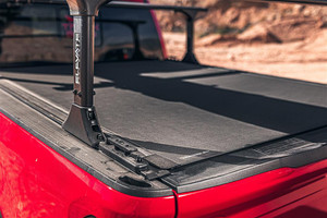 Revolver X4TS Tonneau Cover | Ultra-Secure Auto-Latch | Matte Black Aluminum/Vinyl | T-Slot Rails | Easy Install Revolver X4TS Tonneau Cover | Ultra-Secure Auto-Latch | Matte Black Aluminum/Vinyl | T-Slot Rails | Easy Install