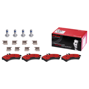 Ultimate Performance Brake Pad Set | Brembo Ceramic | Fits Dodge & Mercedes Sprinter 3500 2007-2018 Ultimate Performance Brake Pad Set | Brembo Ceramic | Fits Dodge & Mercedes Sprinter 3500 2007-2018