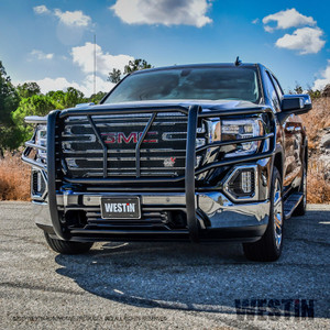Ultimate Protection! Westin Automotive HDX Modular Grille Guard | Stainless Steel | Wraparound Wings | With Brush Guard Ultimate Protection! Westin Automotive HDX Modular Grille Guard | Stainless Steel | Wraparound Wings | With Brush Guard