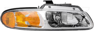 Dorman Headlight Assembly | Direct Replacement, Durable & Clear Lens, Halogen Bulb, Plug And Play Dorman Headlight Assembly | Direct Replacement, Durable & Clear Lens, Halogen Bulb, Plug And Play