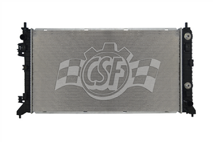 CSF Radiator | Crossflow Aluminum Core, Plastic Tanks, Transmission Cooler | OEM Spec, High Performance | 100% Leak Tested