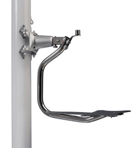 Ultimate Self-Leveling Radar Antenna Mount | 20-Inch Aluminum Mast Mount | Compatible with Garmin/ Raymarine/ B&G and more