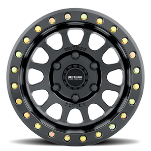 Method Race Wheels Wheel MR40157060552B MR401 UTV Beadlock; 15 Inch Diameter x 7 Inch Width; 6 x 139.7 Millimeter/6 x 5.50 Inch Bolt Pattern; 38 Millimeter Offset; 5.30 Inch Backspacing; 60 Degree Conical Seat Lug; 81.80 Millimeter Center Bore