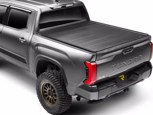 Enhance Your Truck with Retrax EQ Tonneau Cover | Power Retractable | Matte Black | Remote Control Lock
