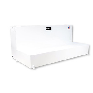TrailFX Liquid Transfer Tank | 100 Gallon L-Shaped Steel Tank | Non-Flammable Liquids | Made in USA TrailFX Liquid Transfer Tank | 100 Gallon L-Shaped Steel Tank | Non-Flammable Liquids | Made in USA