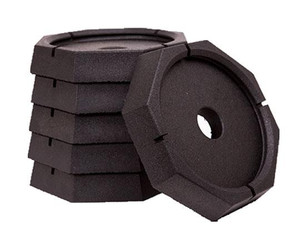 SnapPad Jack Pads Set | Stable, Protective, Anti-Slip | Fits 9 Inch Round Jack Foot | Rugged Rubber | USA Made SnapPad Jack Pads Set | Stable, Protective, Anti-Slip | Fits 9 Inch Round Jack Foot | Rugged Rubber | USA Made
