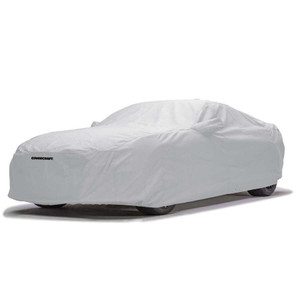 Custom Fit All-Weather Car Cover | Gray 5 Layer Fabric | Lockable | Sedan Custom Fit All-Weather Car Cover | Gray 5 Layer Fabric | Lockable | Sedan