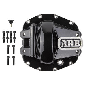 ARB Black Nodular Iron Differential Cover for Dana M210 | With Fill Plug & Dipstick | Increase Gear Life & Maximum Load Strength ARB Black Nodular Iron Differential Cover for Dana M210 | With Fill Plug & Dipstick | Increase Gear Life & Maximum Load Strength