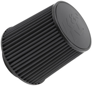 K & N Filters Air Filter | Round Tapered Black Non Woven Synthetic | Rubber Top | Washable & Reusable K & N Filters Air Filter | Round Tapered Black Non Woven Synthetic | Rubber Top | Washable & Reusable