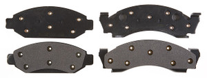 Raybestos Brakes Brake Pad PGD92M Element3; OE Replacement; Metallic Raybestos Brakes Brake Pad PGD92M Element3; OE Replacement; Metallic
