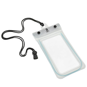 Glow In The Dark Waterproof Pouch | Fits Cell Phones/ GPS | Touch Screen Compatible
