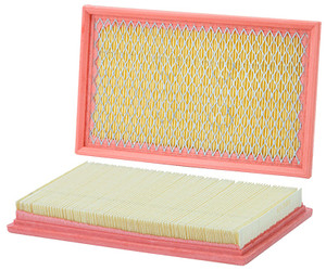 Wix Filters Air Filter | Captures More Contaminants | 9 Pleats Per Inch | Mesh Screen for Strength | Heat-Resistant | Prevents Engine Damage | OE Replacement