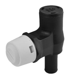 Attwood Marine Boat Fuel Tank Vent | For 5/8 Inch Hose | P-Trap Vent, Watertight, White Plastic Attwood Marine Boat Fuel Tank Vent | For 5/8 Inch Hose | P-Trap Vent, Watertight, White Plastic