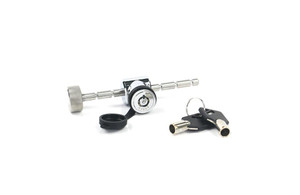 Stainless Steel Barbell Trailer Coupler Lock | 1/4 Inch x 4-1/2 Inch Length