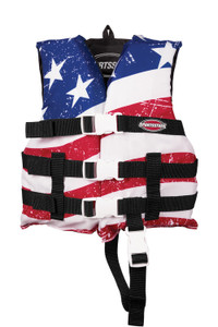 Child Life Vest | Fits Chest Sizes 22-25" | Harmonized USCG Approved | Polyester