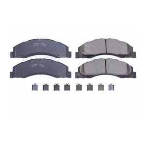 Power Stop Brake Pad 17-1328 Z17 Evolution; FMSI Number D1328; Ceramic Brake Pads; Set Of 4; With Stainless Steel Hardware Power Stop Brake Pad 17-1328 Z17 Evolution; FMSI Number D1328; Ceramic Brake Pads; Set Of 4; With Stainless Steel Hardware