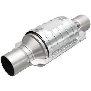 Enhance Performance with Magnaflow 48 State Catalytic Converter | 2-1/4 Inch Slip Fit Inlet/Outlet, Stainless Steel Case, Ceramic Substrate Enhance Performance with Magnaflow 48 State Catalytic Converter | 2-1/4 Inch Slip Fit Inlet/Outlet, Stainless Steel Case, Ceramic Substrate