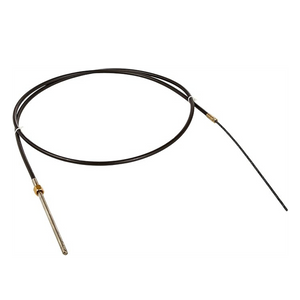 Uflex Boat Steering Cable M66X16 Fits Universal Steering Helm; Rotary Design; 16 Foot Length; Black; Stainless Steel Output End Fitting Uflex Boat Steering Cable M66X16 Fits Universal Steering Helm; Rotary Design; 16 Foot Length; Black; Stainless Steel Output End Fitting