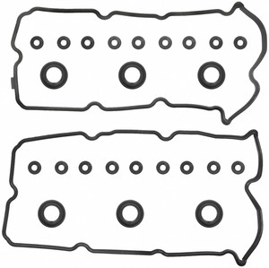 Fel-Pro Gaskets Valve Cover Gasket VS 50494 R OE Replacement; PermaDry Molded Rubber Gaskets Included; With Grommets And Spark Plug Tube Seals Fel-Pro Gaskets Valve Cover Gasket VS 50494 R OE Replacement; PermaDry Molded Rubber Gaskets Included; With Grommets And Spark Plug Tube Seals