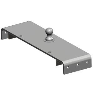 PopUp By Youngs Gooseneck Trailer Hitch 205ST30K-T Flip-Over; 30000 Pound Capacity; Frmae Mount