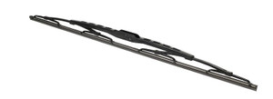 Hella Windshield Wiper Blade 191398261 Heavy Duty; 26 Inch; Conventional Style; Steel Frame; Natural Rubber Blade; Black; For Commercial Vehicles; Single; With Pre Attached Universal Adapter
