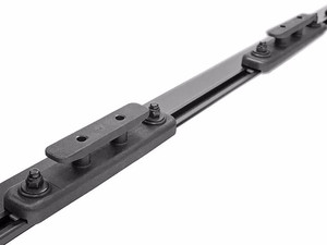 Truxedo Bed Side Rail 1119062 Elevate; Direct-Fit; Bolt On Mount; Powder Coated; Textured Black; Aluminum; With 4 Tie Downs Truxedo Bed Side Rail 1119062 Elevate; Direct-Fit; Bolt On Mount; Powder Coated; Textured Black; Aluminum; With 4 Tie Downs