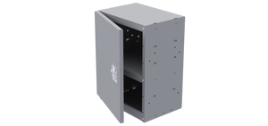 Holman Van Storage System Cabinet 40223 Van Floor Mount; 25 Inch Height; With T-Handle Locking Latch