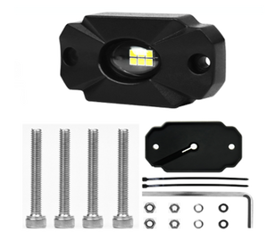 Race Sport Lighting Underbody Light Kit ULTRA1W OSRAM LED; White; Mounting Hardware Included; 1250 Lumens; 10 Watt; Flood Beam; Single