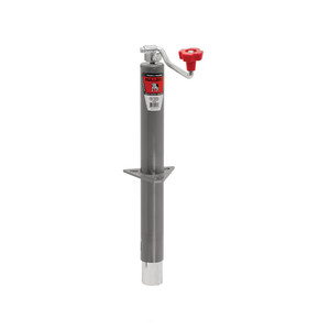 Bulldog Trailer Tongue Jack 175000 Manual A-Frame Topwind Jack; 5000 Pound Lift Capacity; 15 Inch Travel; Weld-On/Bolt-On Bracket Mount; Painted Grey Outer/Zinc Plated Clear Inner Tube; With Bracket Bulldog Trailer Tongue Jack 175000 Manual A-Frame Topwind Jack; 5000 Pound Lift Capacity; 15 Inch Travel; Weld-On/Bolt-On Bracket Mount; Painted Grey Outer/Zinc Plated Clear Inner Tube; With Bracket