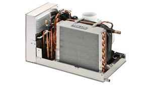 Uflex Air Conditioner 24831GU VELAIR GENERATION II I10 VSD SMART; For Marine Applications; 6 Ampere At 115 Volt Maximum Input Power Cooling; 400 Cubic Meter Per Hour Maximum Air Flow; 12 Liter Per Minute Maximum Seawater Flow