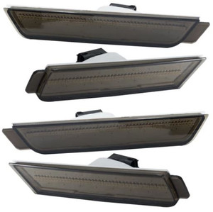 Oracle Lighting Side Marker Light - LED 3101-020 Fender Mount; Tinted Lens; Bridgelux 3528 LEDs; Amber Front /Red Rear Bulb; Set Of 4