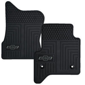 Plasticolor Floor Mat 001795R01 Direct-Fit; Black; Rubber; 2 Piece Plasticolor Floor Mat 001795R01 Direct-Fit; Black; Rubber; 2 Piece