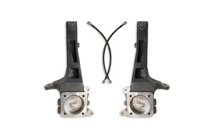 MaxTrac Spindle 706440 4 Inch Lift; Steel; With 2 Knuckles And Brake Line Extensions MaxTrac Spindle 706440 4 Inch Lift; Steel; With 2 Knuckles And Brake Line Extensions