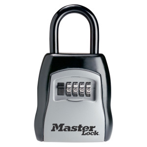 Master Lock Starter Sentry Padlock 5400D 4 Digit Combination Type; 13/32 Inch Shackle Diameter/3-1/4 Inch Body Width; 1-13/32 Inch Height x 1-7/8 Inch Width Shackle Clearance; Molded Body And Vinyl Coated Shackle; Built-in With Key Lock Box Master Lock Starter Sentry Padlock 5400D 4 Digit Combination Type; 13/32 Inch Shackle Diameter/3-1/4 Inch Body Width; 1-13/32 Inch Height x 1-7/8 Inch Width Shackle Clearance; Molded Body And Vinyl Coated Shackle; Built-in With Key Lock Box