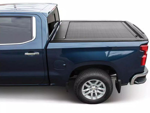 Pace Edwards Tonneau Cover JRF189 JackRabbit; Manual Retractable; Black; ArmorTek Coated Aluminum; Lockable Using Tailgate Handle Lock; With Canister And Standard Rails Kit