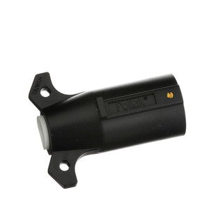 Pollak Trailer Wiring Connector 7WB-106V Pollak Pro; Vehicle End; 7 Way Blade; Black; Plastic Pollak Trailer Wiring Connector 7WB-106V Pollak Pro; Vehicle End; 7 Way Blade; Black; Plastic