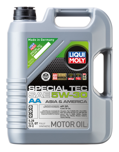 Liqui Moly Oil 20138 Special Tec; SAE 5W-30; Synthetic; 5 Liter Jug; Single