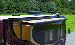 Carefree RV Ascent Awning | Automatic Slide Out Cover | 42" Extension | Weatherproof Vinyl | Improved Pitch | Quick Installation